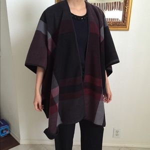 Ike Behar - Reversible Plaid Wrap - OS / Tall